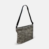 Acrylic Wide Pochette in Renz Silver - Big Bag NY