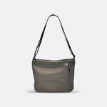 Acrylic Deep Pochette in Grey Mesh - Big Bag NY