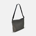 Acrylic Deep Pochette in Grey Mesh - Big Bag NY