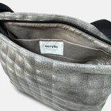 Pochette Deep in Grey Mesh