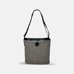 Acrylic Pocket Shoulder Bag in Steel - Big Bag NY