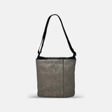 Acrylic Pocket Shoulder Bag in Steel - Big Bag NY