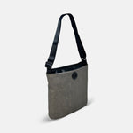 Acrylic Pocket Shoulder Bag in Steel - Big Bag NY