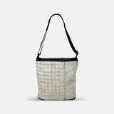 Acrylic Pocket Shoulder Bag in White Renz - Big Bag NY