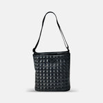 Acrylic Pocket Shoulder Bag in Black Renz - Big Bag NY