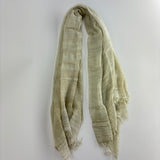 Gold Stripe Modal Scarf - Big Bag NY