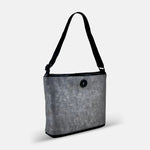 Acrylic Pocket Shoulder Bag Deep in Steel - Big Bag NY