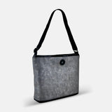 Acrylic Pocket Shoulder Bag Deep in Steel - Big Bag NY