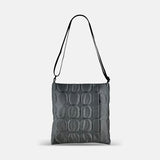 Acrylic Square Pochette in Dot Emboss Moss - Big Bag NY