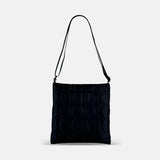 Acrylic Square Pochette in Dot Emboss Black - Big Bag NY