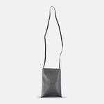 Acrylic Mobile Pochette in Metallica Silver - Big Bag NY