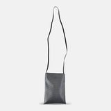 Acrylic Mobile Pochette in Metallica Silver - Big Bag NY