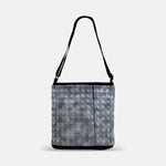 Acrylic Pocket Shoulder SD Bag in Renz Silver - Big Bag NY