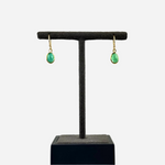 Margaret Solow Emerald Earrings - Big Bag NY