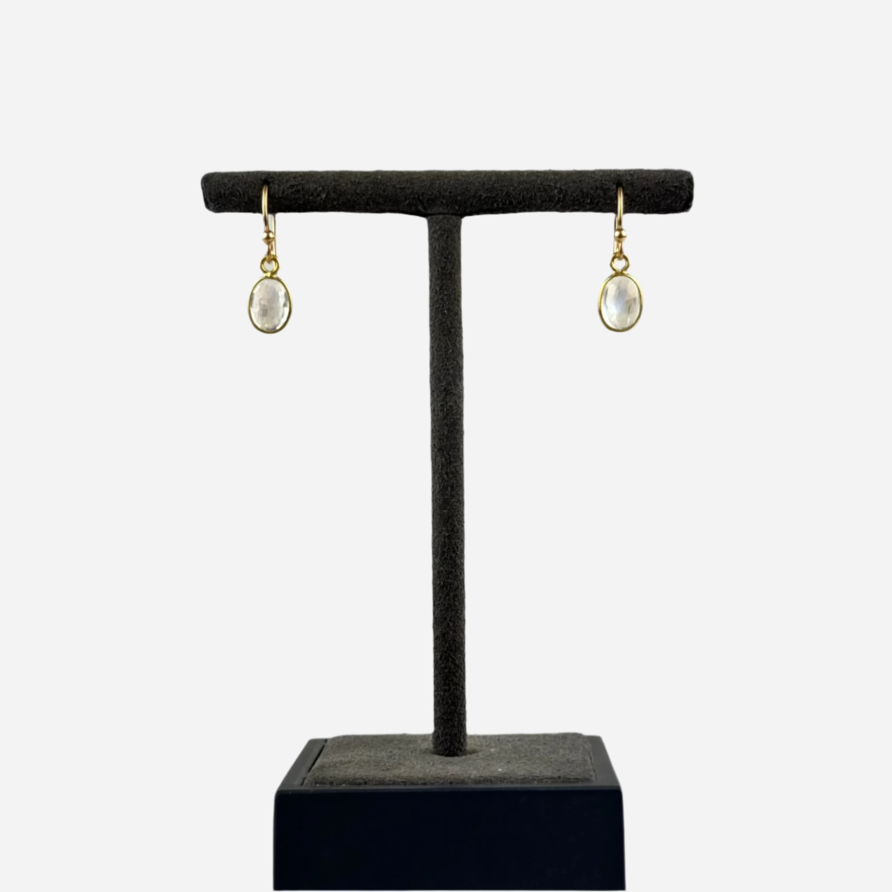 Margaret Solow Rainbow Moonstone Earrings - Big Bag NY