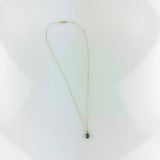 Margaret Solow Sapphire Pendant - Big Bag NY