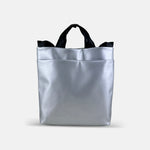 Acrylic Pocket Bag in Eco Silver - Big Bag NY