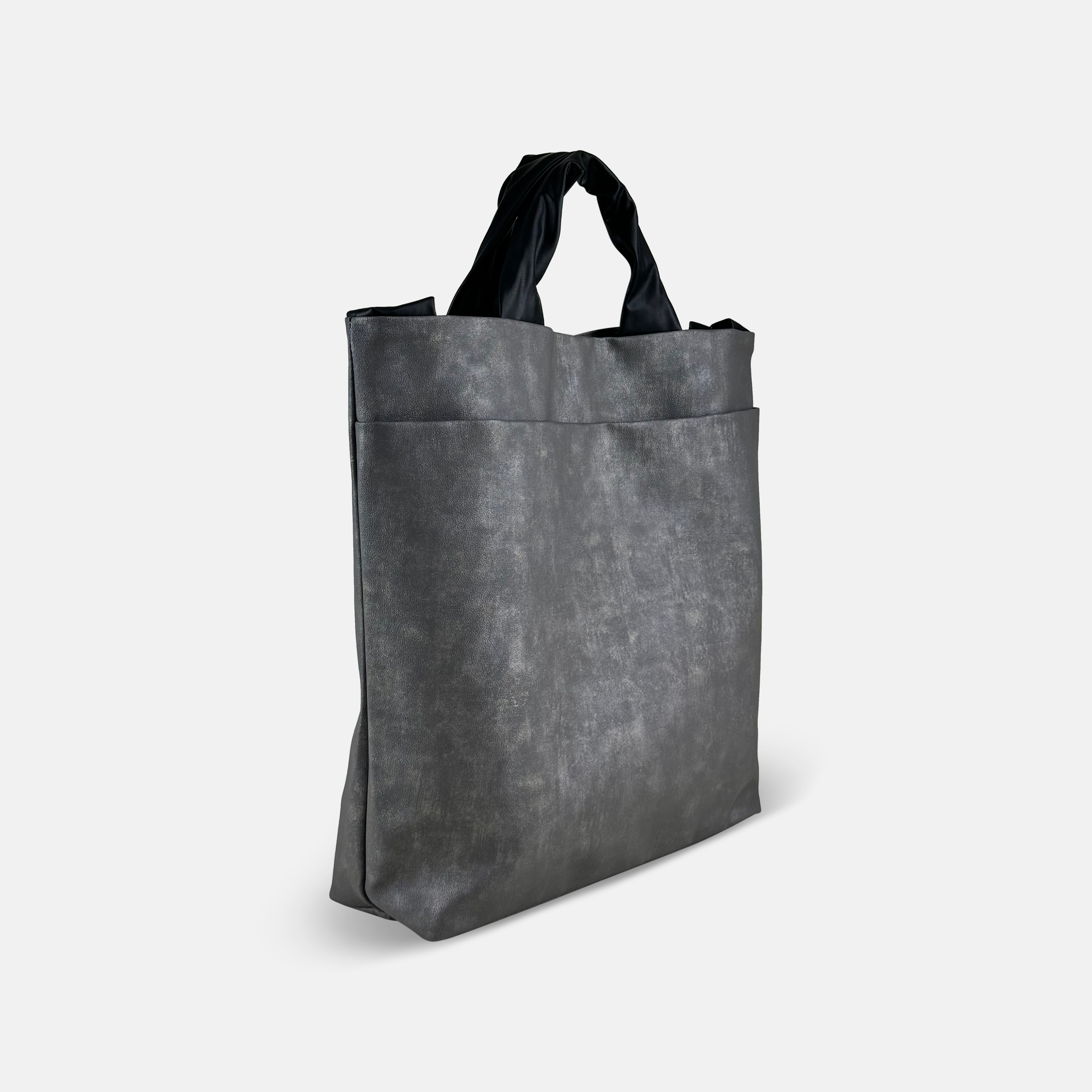 Acrylic Pocket Bag in Steel - Big Bag NY