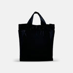 Acrylic Pocket Bag in Black Swim Mesh - Big Bag NY