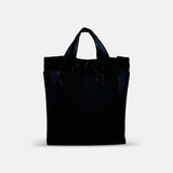 Acrylic Pocket Bag in Black Swim Mesh - Big Bag NY