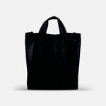 Acrylic Pocket Bag in Black Swim Mesh - Big Bag NY