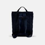 Acrylic Large Backpack in Black Emboss Dot - Big Bag NY