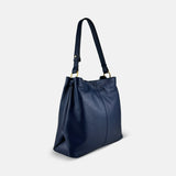 Gianni Chiarini Leila Shoulder Bag Navy - Big Bag NY