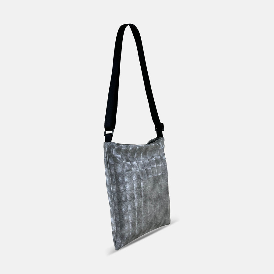 Acrylic Square Pochette in Renz Silver - Big Bag NY