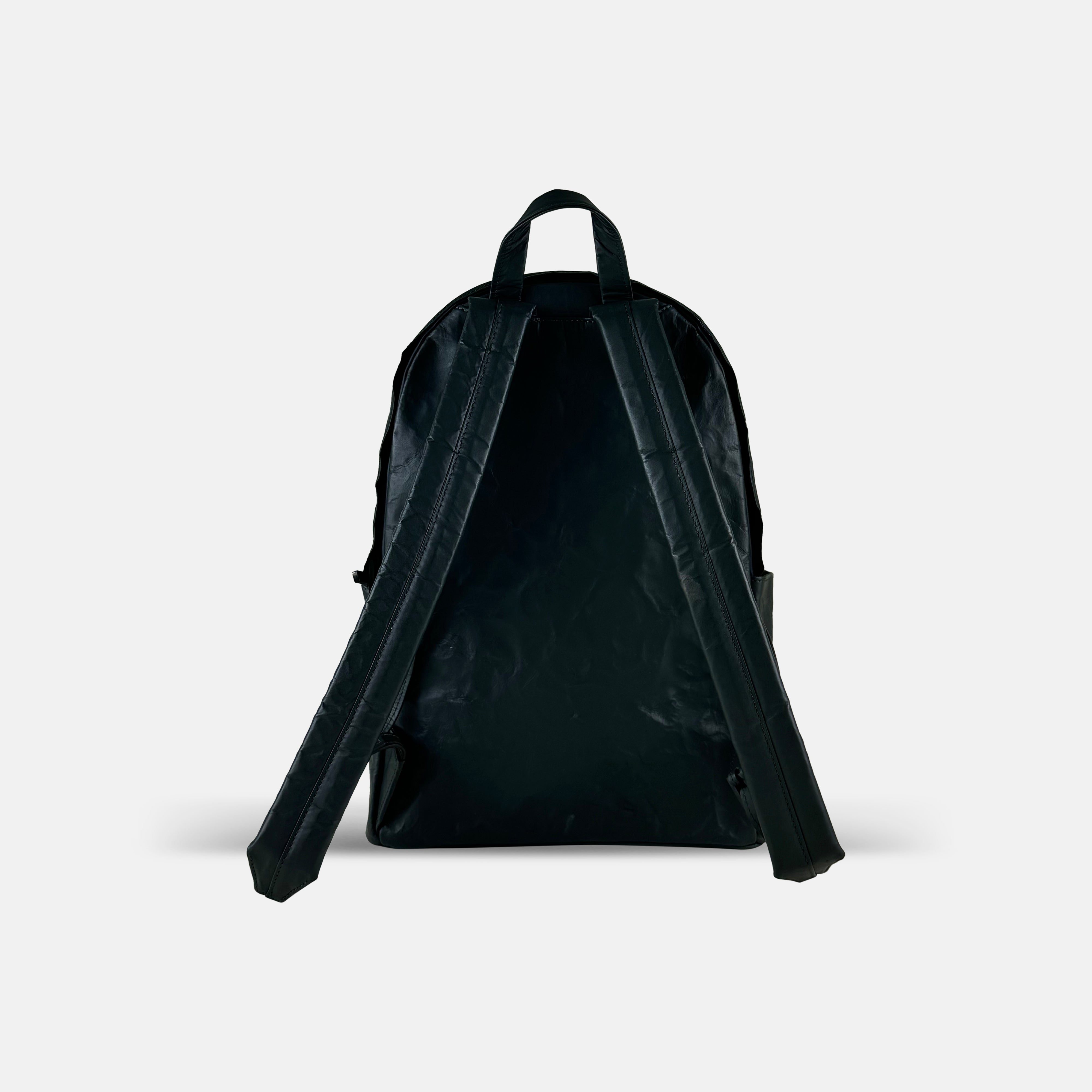 black faux leather backpack asos Backpack M – Big Bag