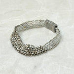 Martell Beaded Silver Bracelet - Big Bag NY