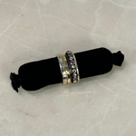 Ithil Mixed Metal Spinner Ring with Tourmaline - Big bag NY