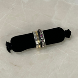 Ithil Mixed Metal Spinner Ring with Tourmaline - Big bag NY