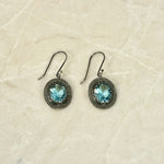 Ithil Blue Topaz Earrings - Big Bag NY