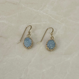 Ithil Gold Set Druzy Earrings - Big Bag NY