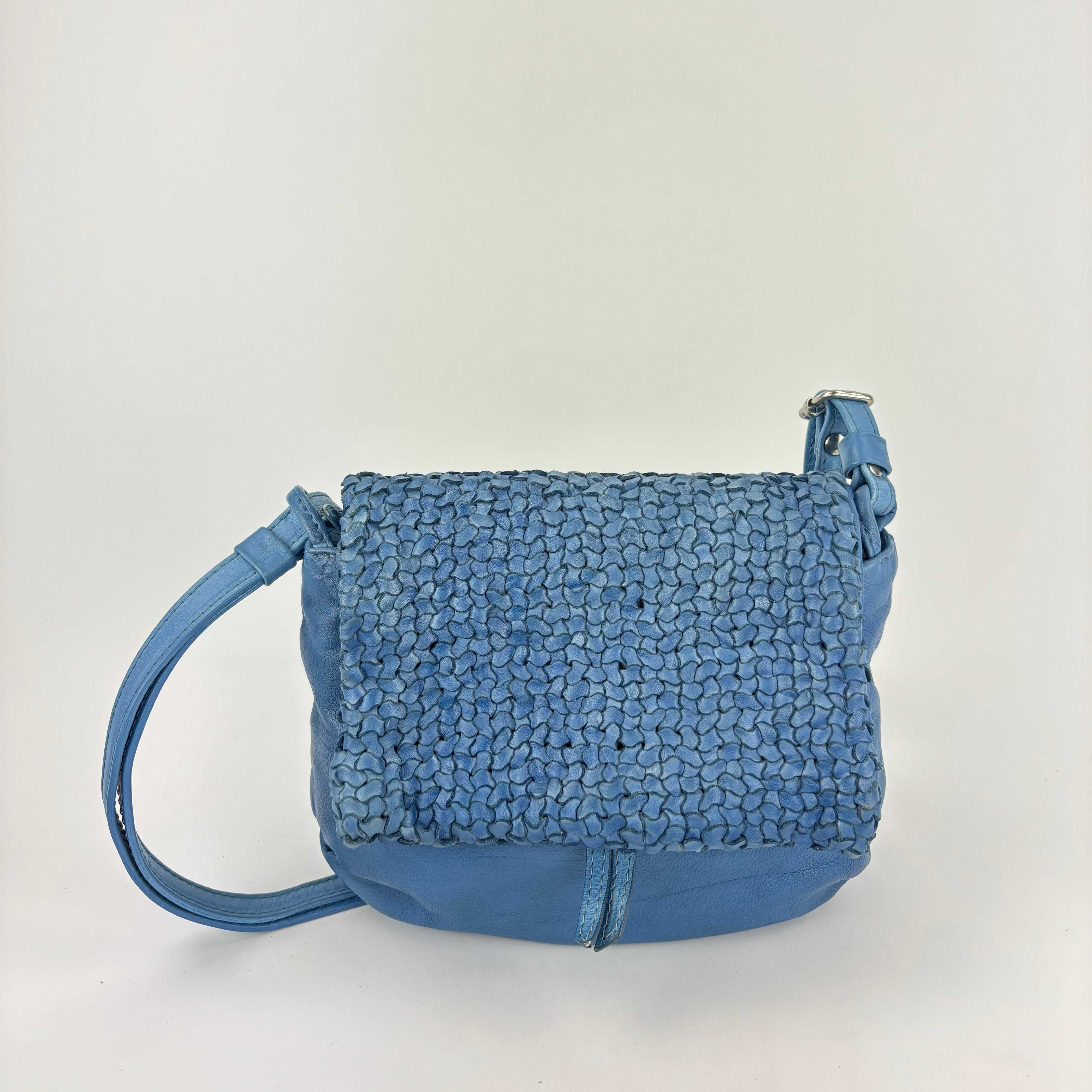 Reptiles House Groove Small Crossbody Bag Jeans - Big Bag NY