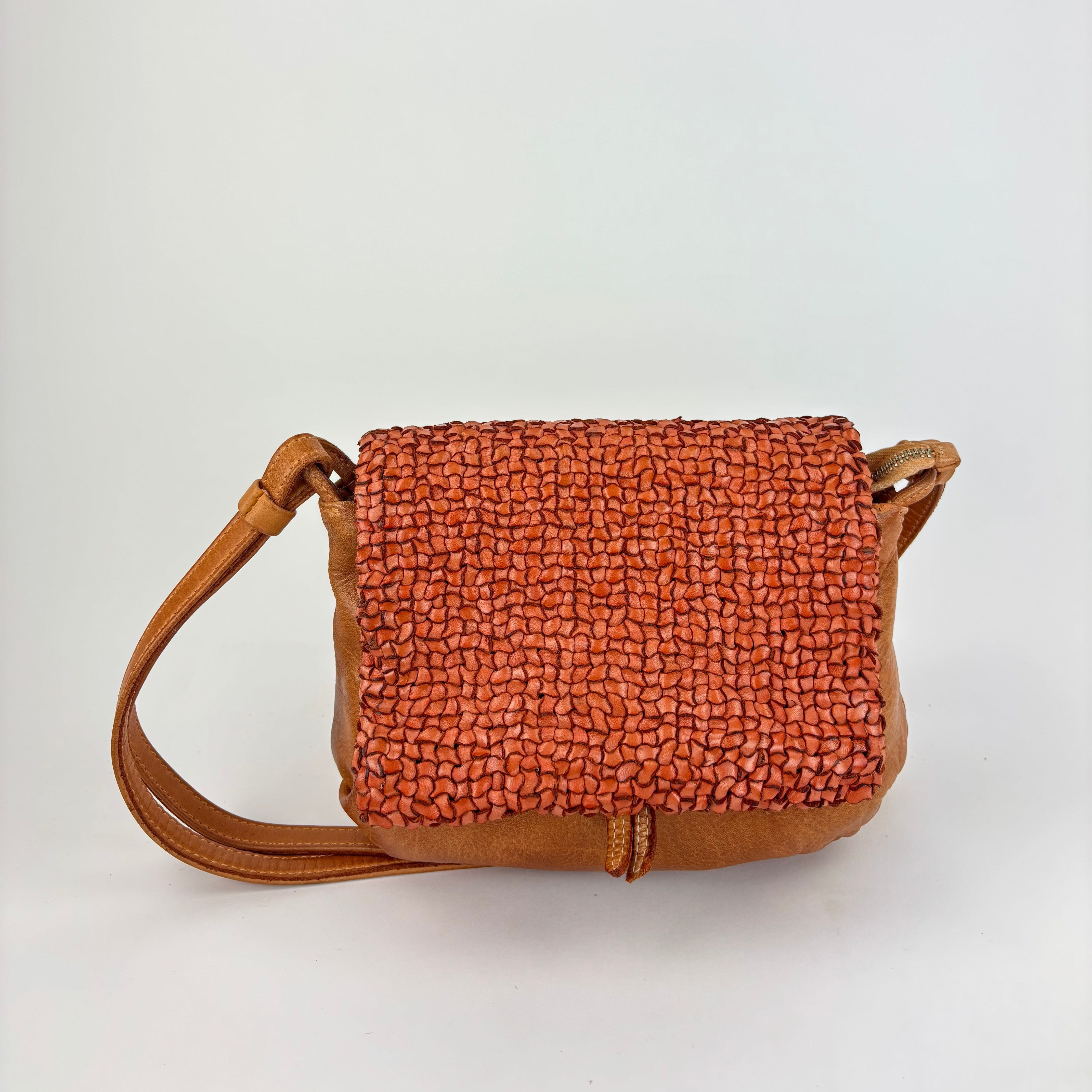 Reptiles House Groove Small Crossbody Bag Papaia - Big Bag NY