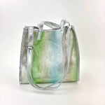 Laura DiMaggio Metallic Ombre Shopper Green - Big Bag NY