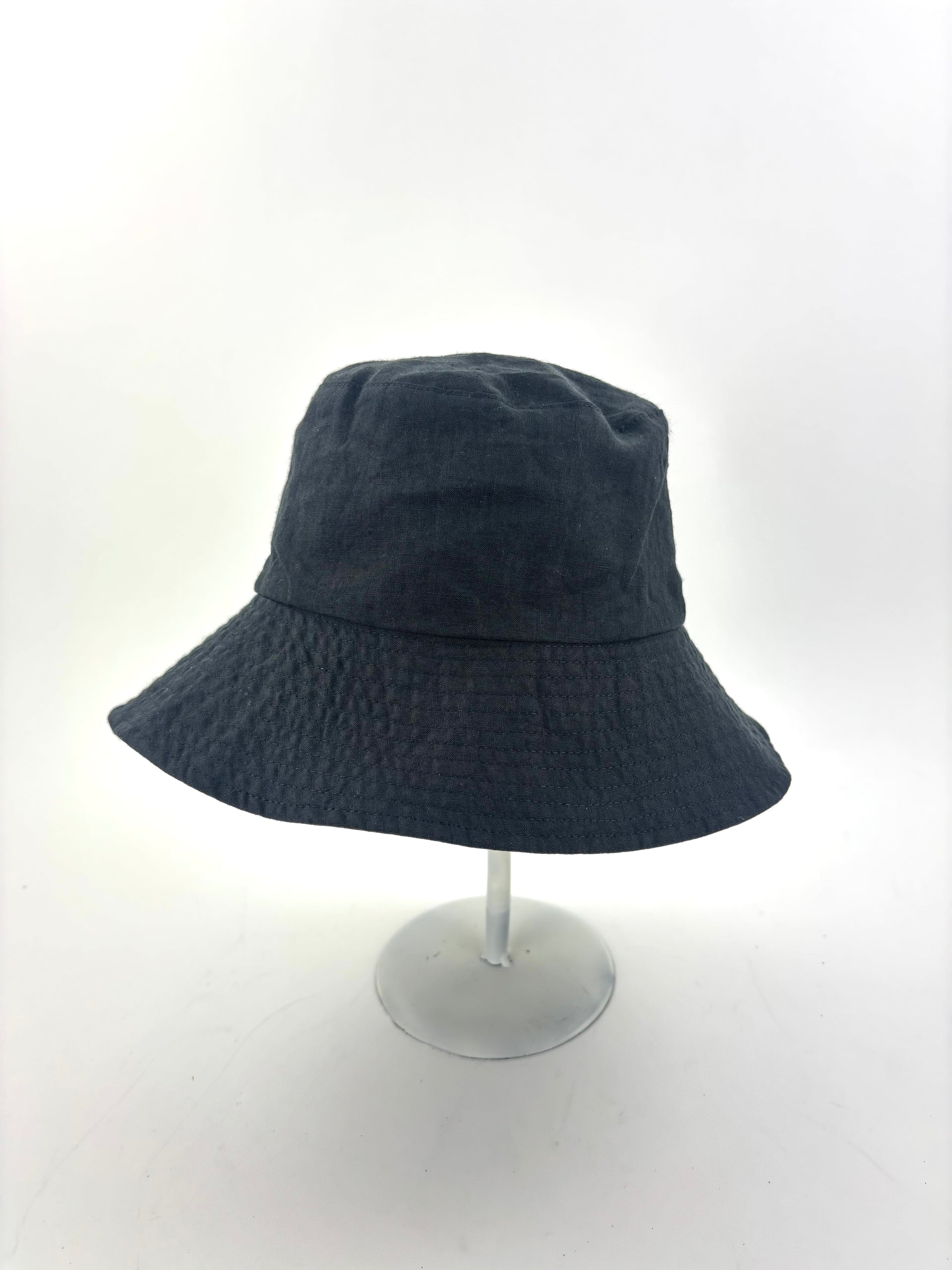 LUNA Reversible Linen and Nylon Sun and Rain Bucket Hat – Big Bag
