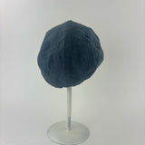 QUIHNO Linen and Nylon Sun and Rain Flat Cap Grey - Big Bag NY