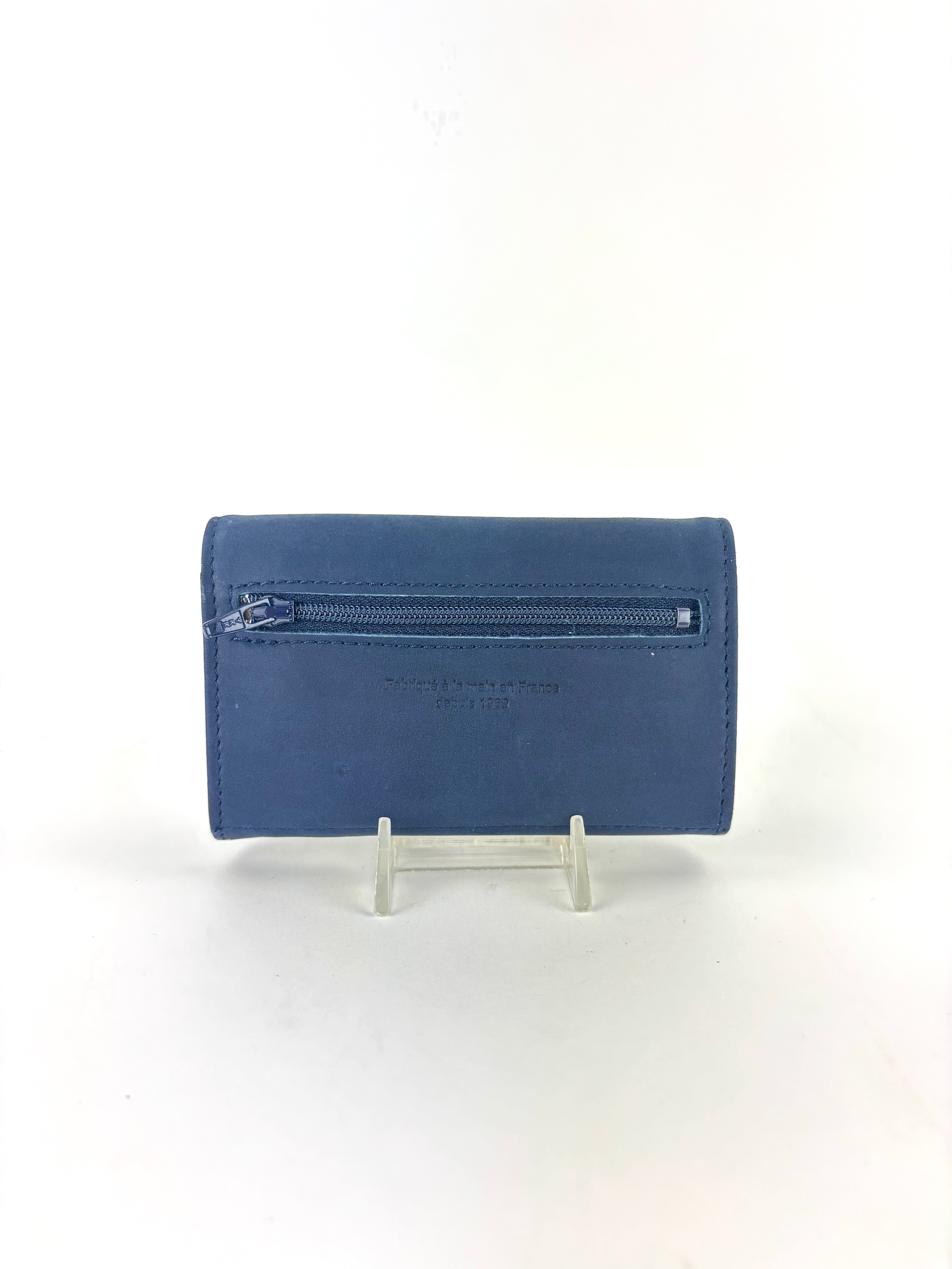 Foldover Coin Purse with Card Inserts Ocean - Big Bag NY