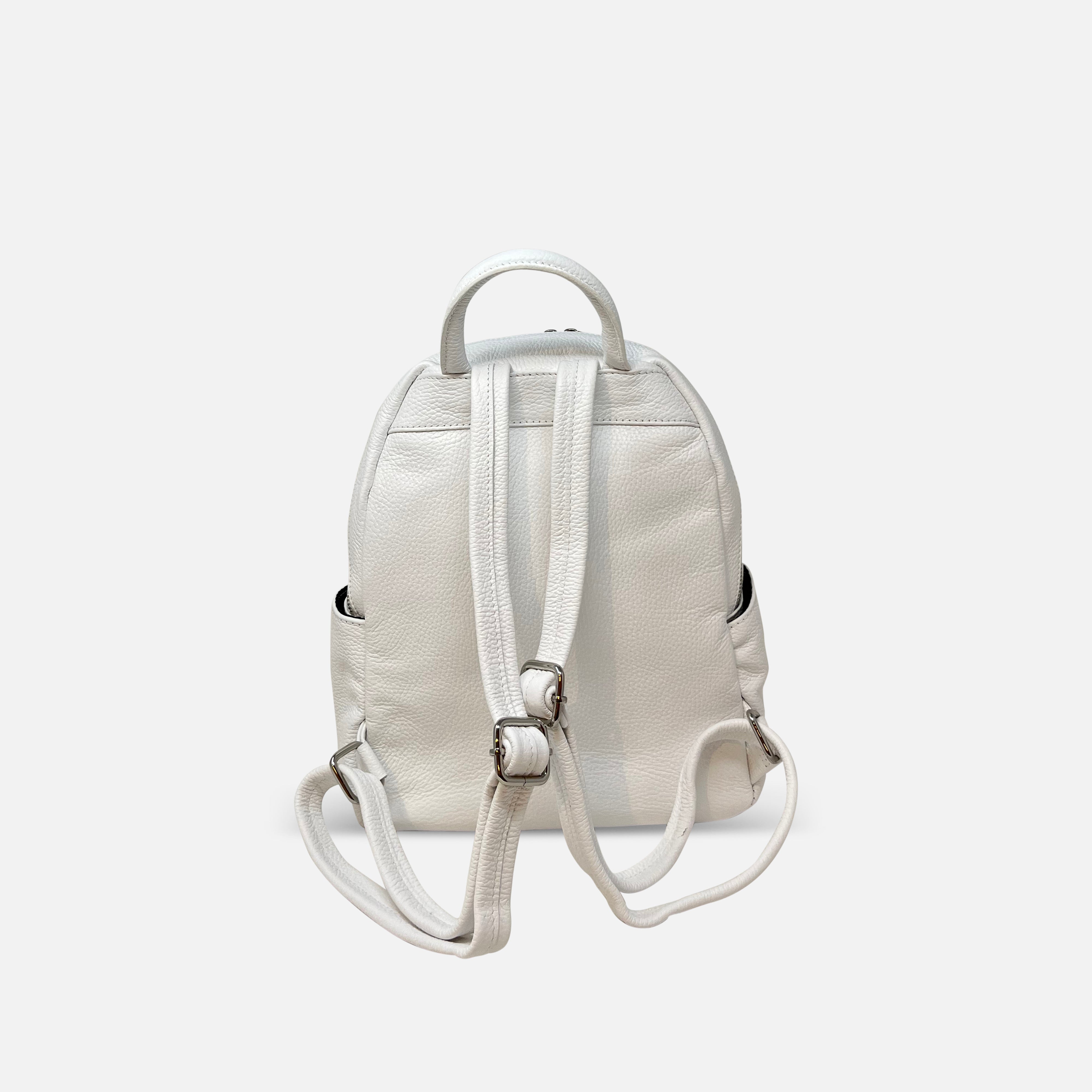 Leather Lion Backpack