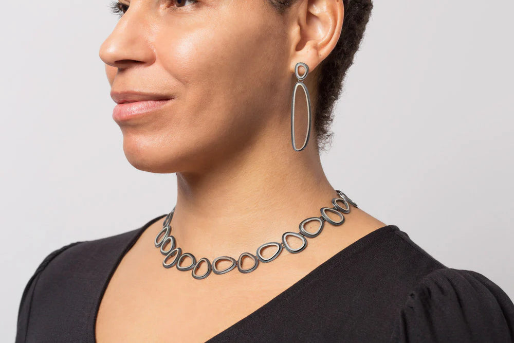 Heather Guidero Eclipse Organic Ovals Necklace - Big Bag NY
