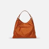 PLINIO Medium Triangular Shoulder Bag Arancio - Big Bag NY