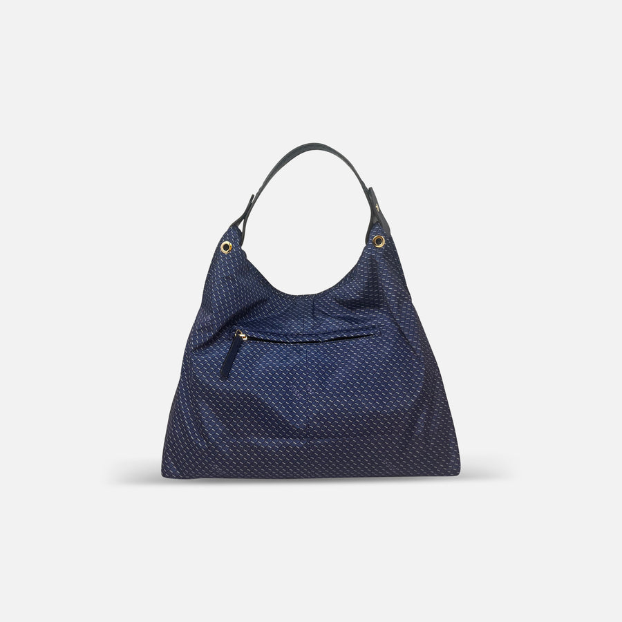 PLINIO Medium Triangular Shoulder Bag Notte - Big Bag NY