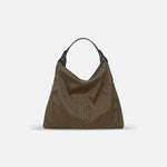 PLINIO Medium Triangular Shoulder Bag Nero - Big Bag NY