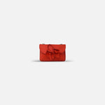 Renato Angi Small Clutch with Floral Detail Red - Big Bag NY