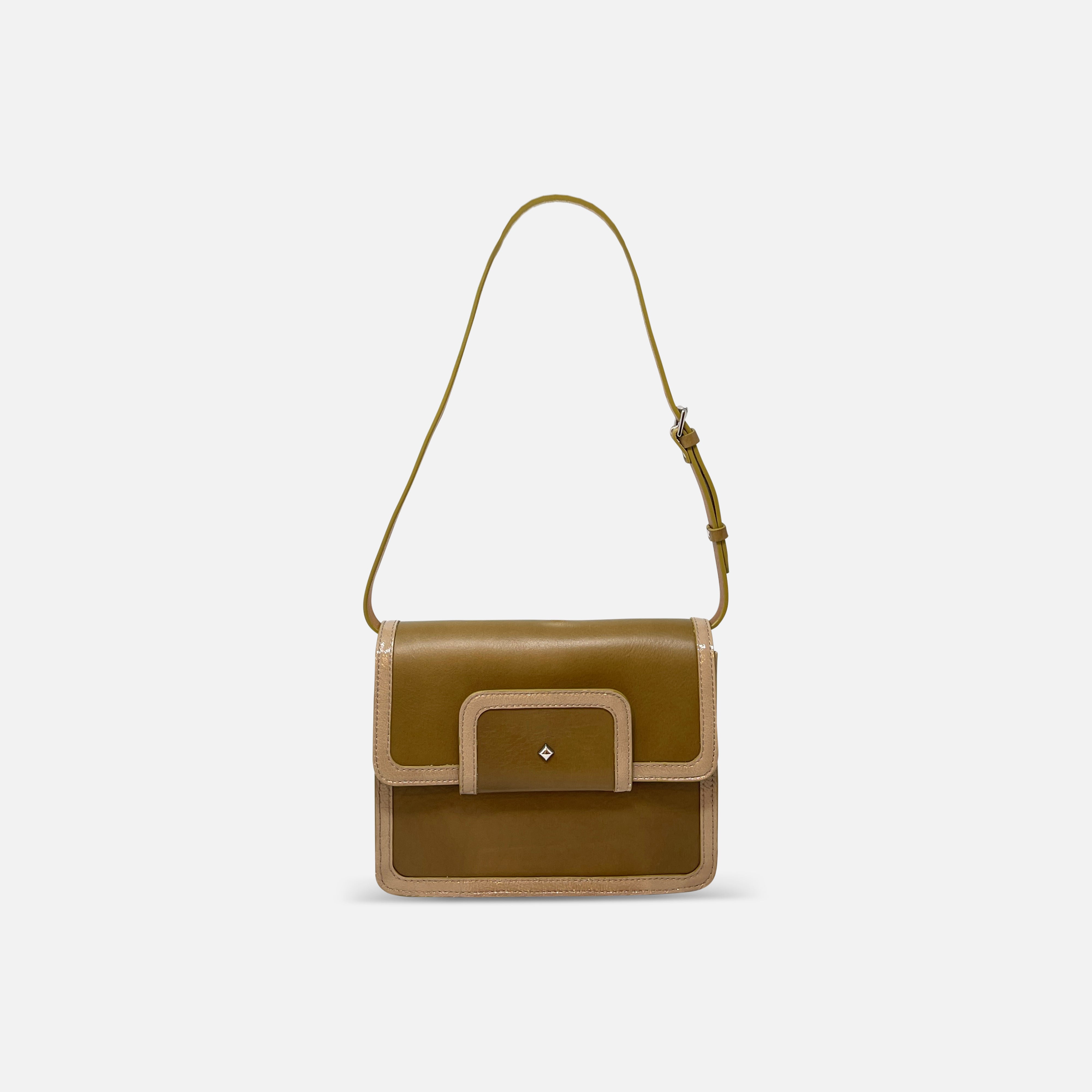 Herbert Frère Sœur Le Mischka Miro Gansé Crispy Bag Bronze Beige - Big Bag NY