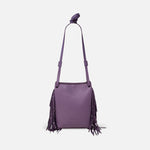 Plinio Visona Small Fringed Crossbody Violetta - Big Bag NY