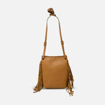 Plinio Visona Small Fringed Crossbody Mandorla - Big Bag NY