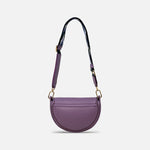 Plinio Visona Small Crossbody with Woven Strap Violetta - Big Bag NY